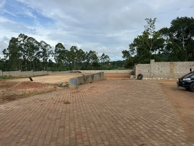 Another angle of the interlocking paving and the open areas.